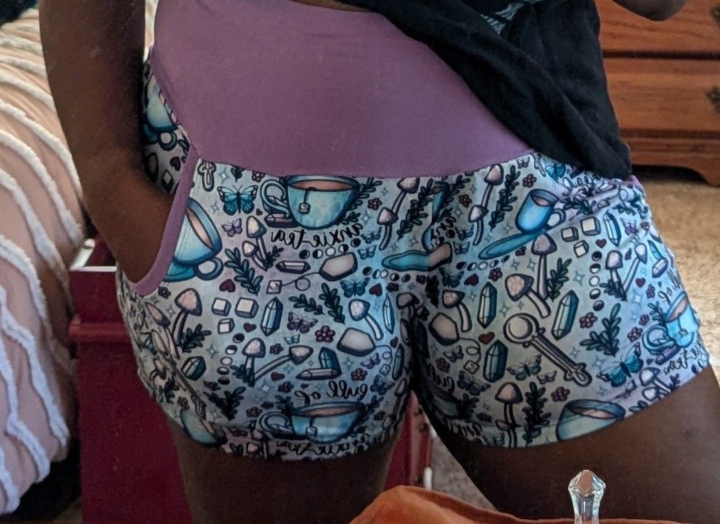 High Waisted Shorts with Pockets
