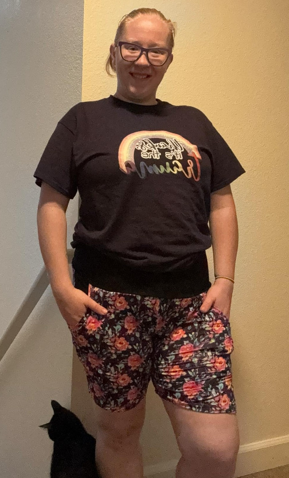 High Waisted Shorts with Pockets