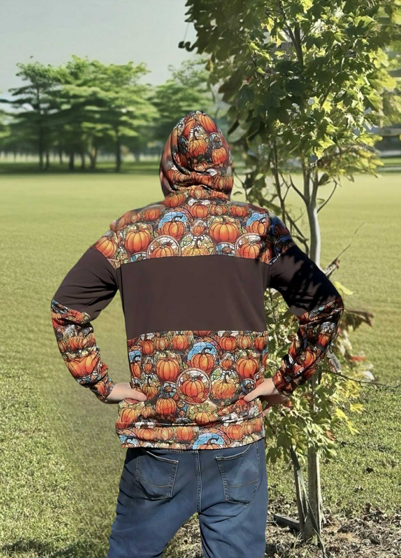 Men's Striped Hoodie