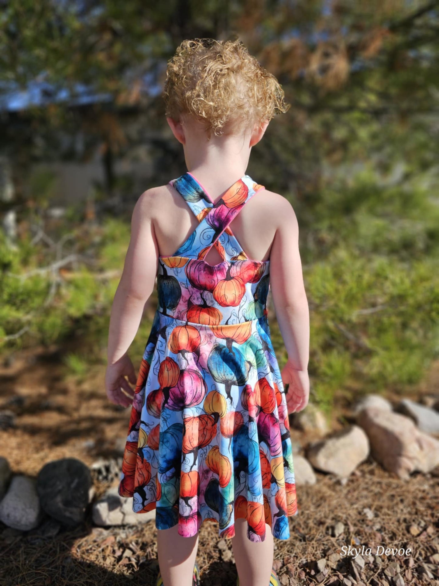 Cross-Strap Dress