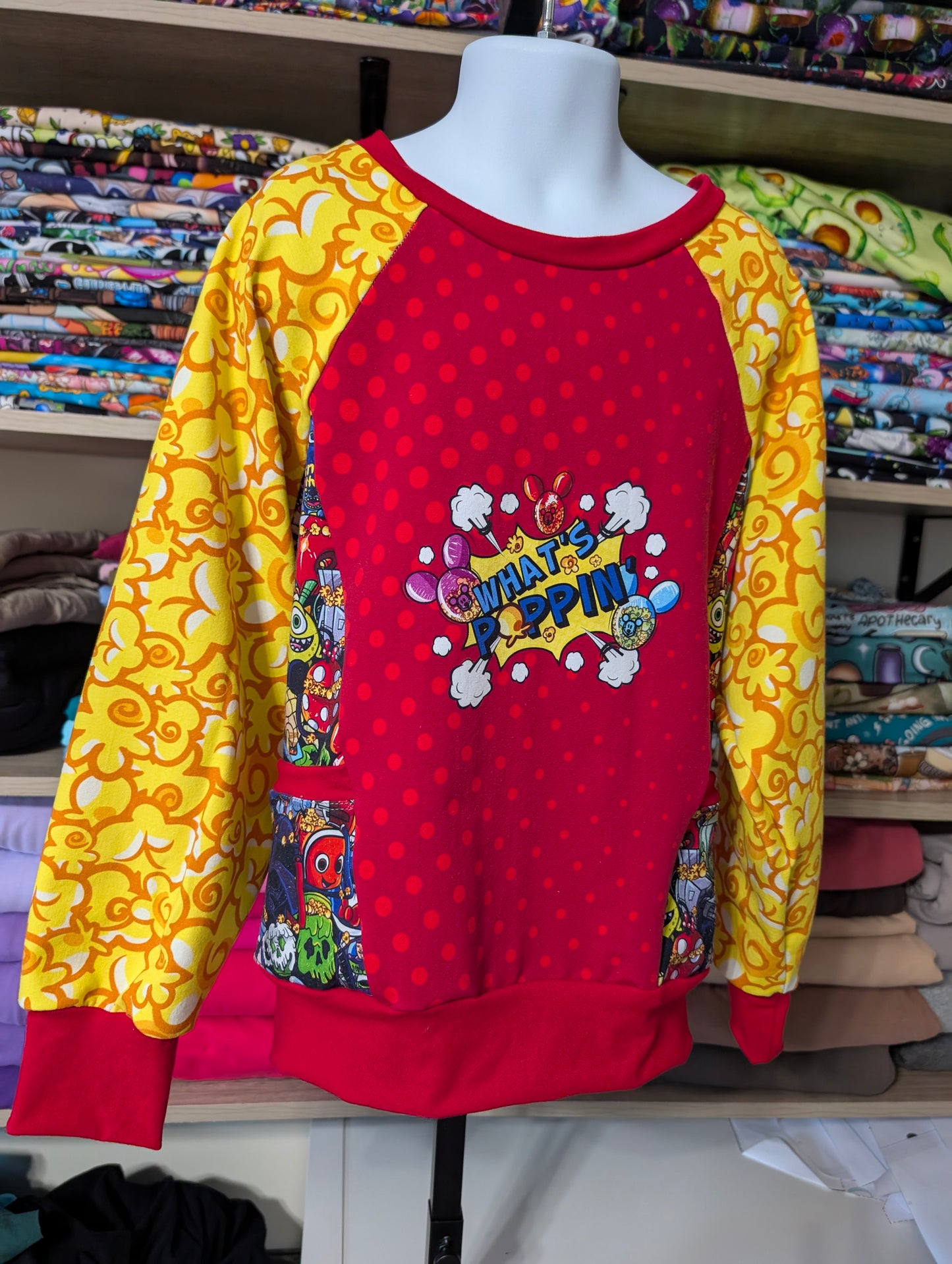 6y Pocket Sweater (Oversized)