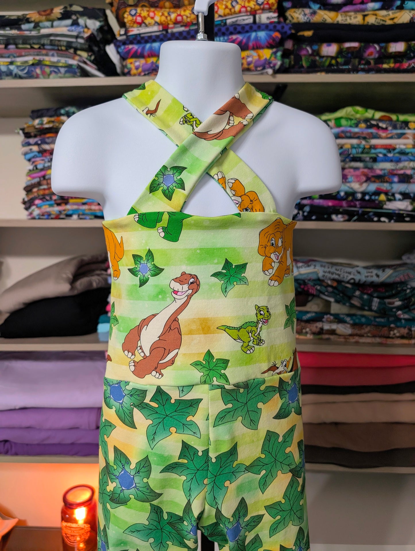 6y Cross-Strap Romper
