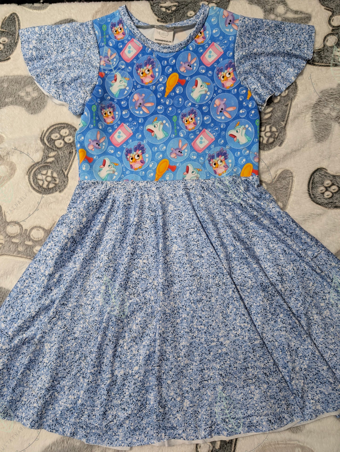 7y Peplum Dress