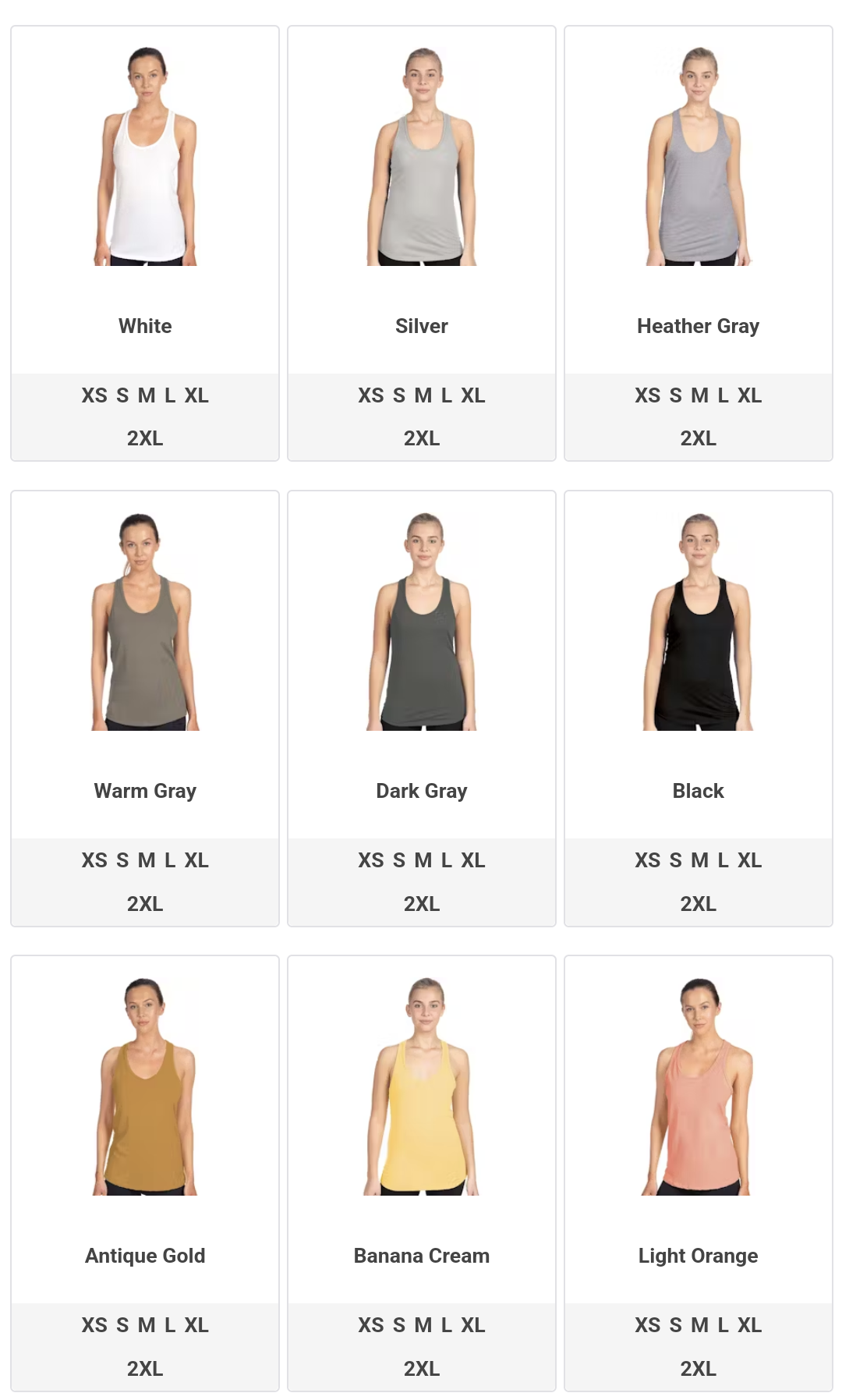 Ladies Graphic Razorback Tank