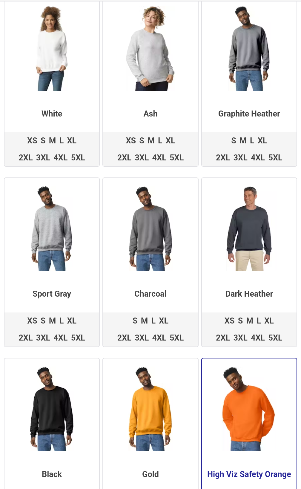 Unisex Heavy Fleece Sweatshirt