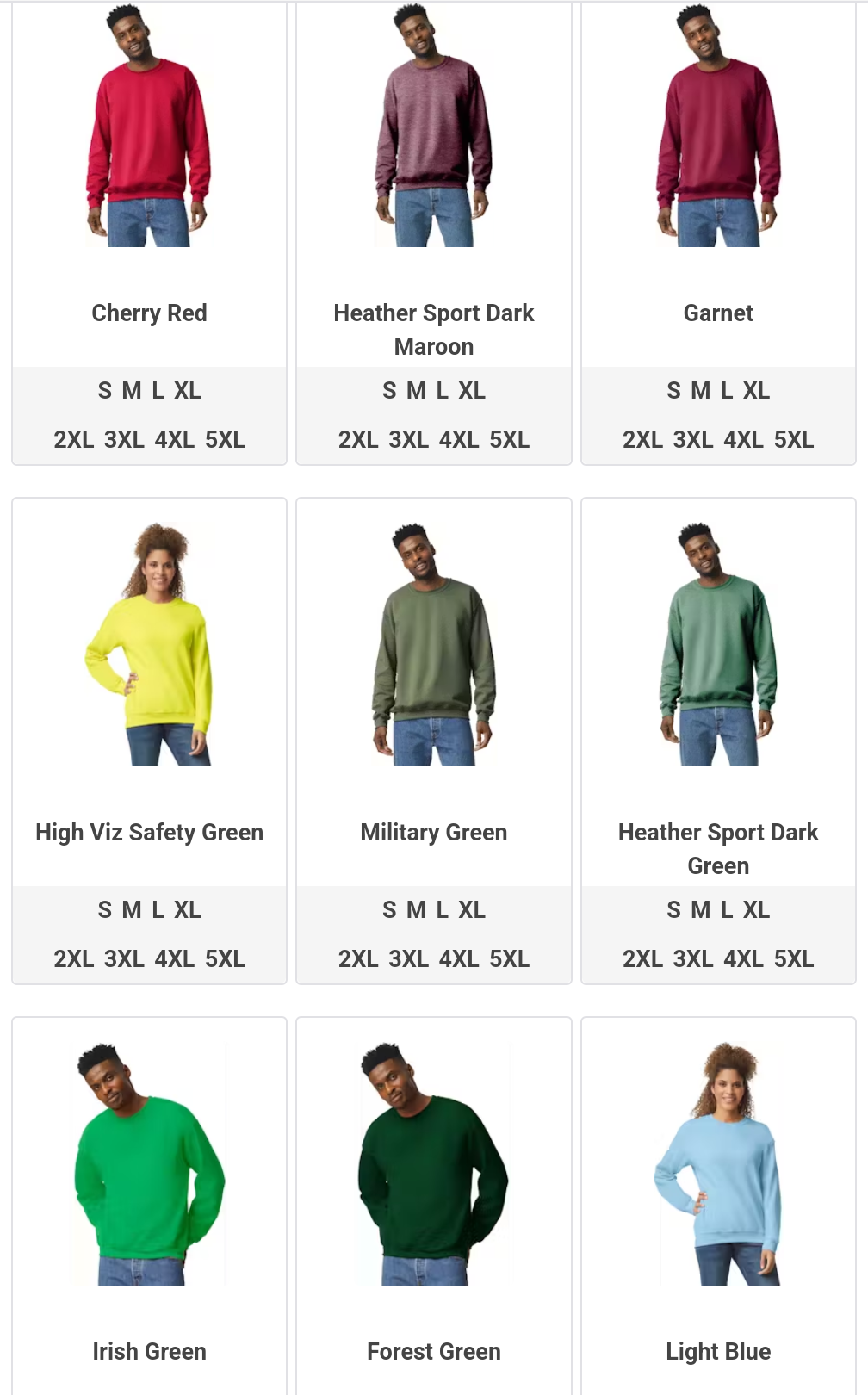 Unisex Heavy Fleece Sweatshirt