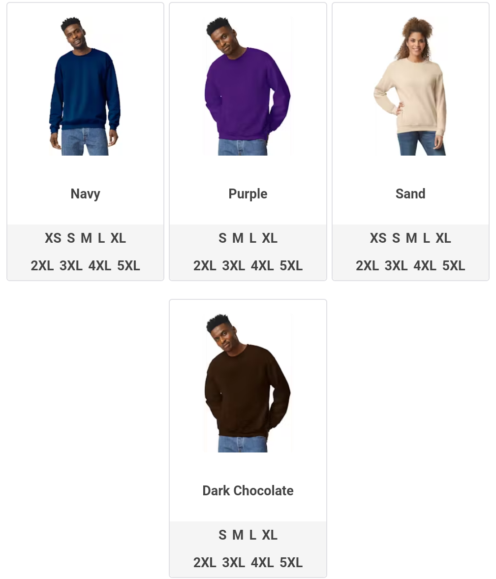Unisex Heavy Fleece Sweatshirt