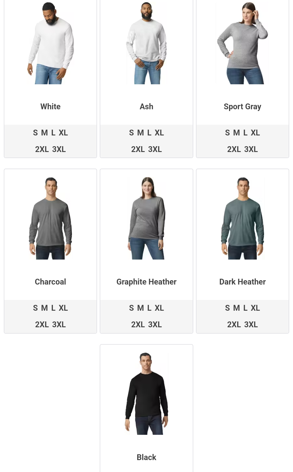 Unisex Long Sleeve Shirt