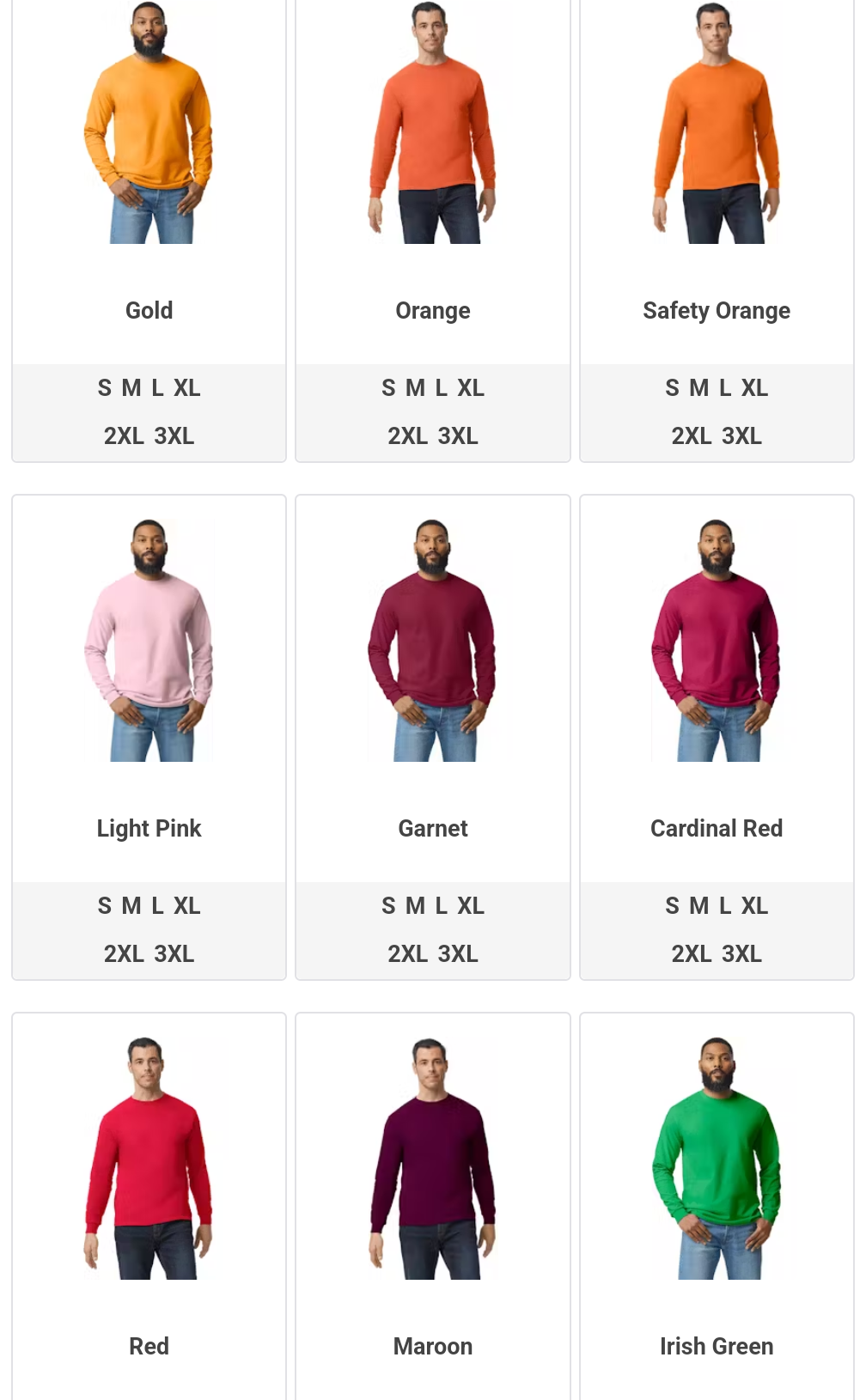 Unisex Long Sleeve Shirt
