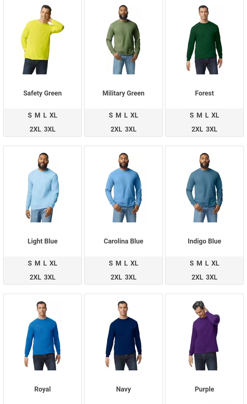 Unisex Long Sleeve Shirt