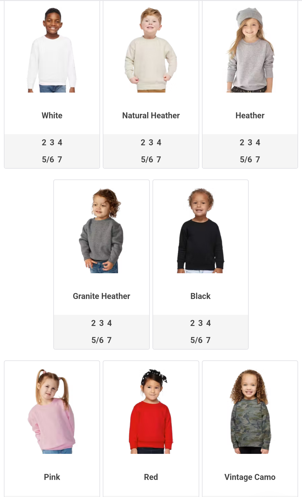 Toddler Unisex Fleece Sweatshirt
