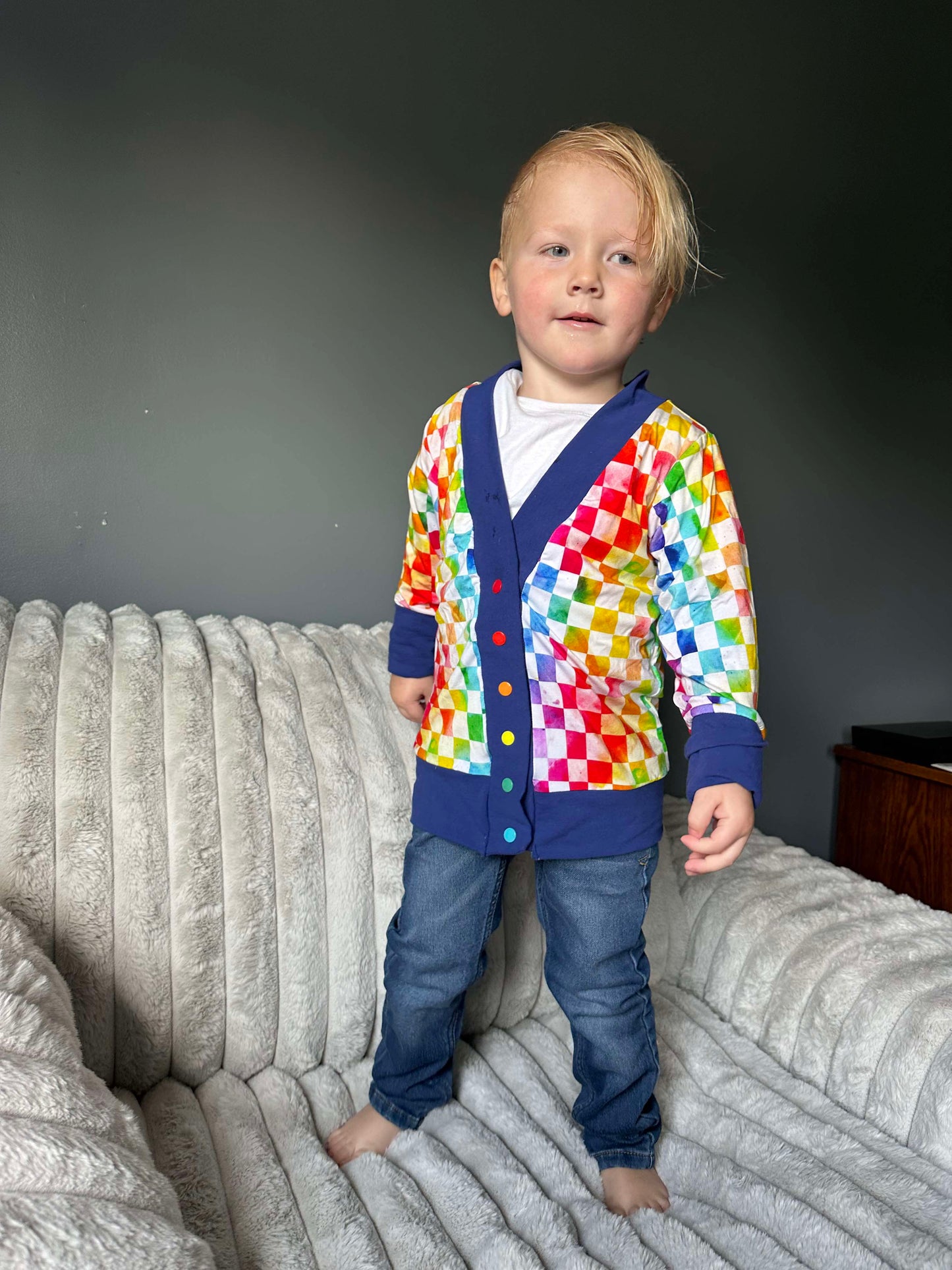 Grow With Me Classic Cardigan