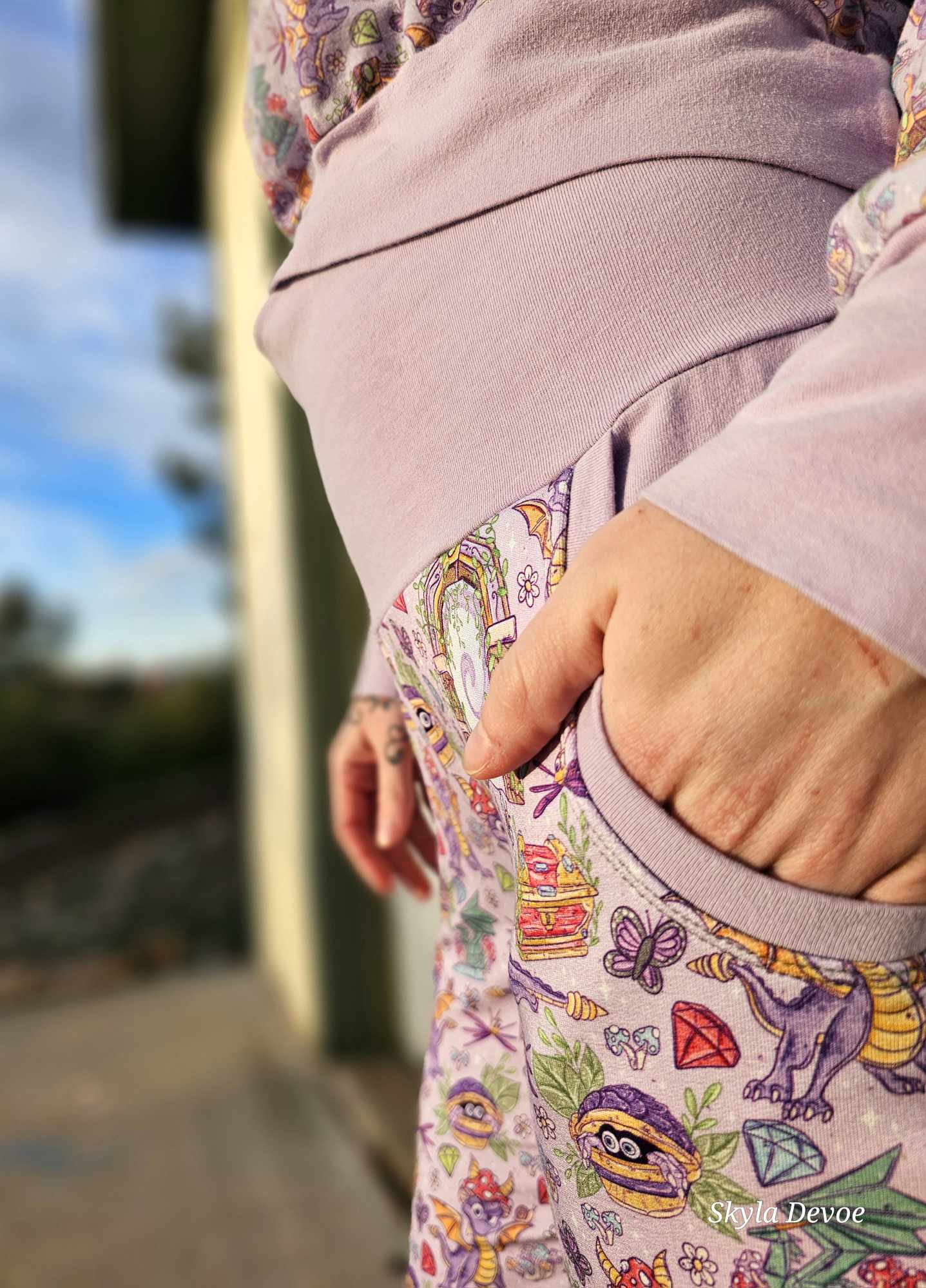 High Waisted Joggers with Pockets