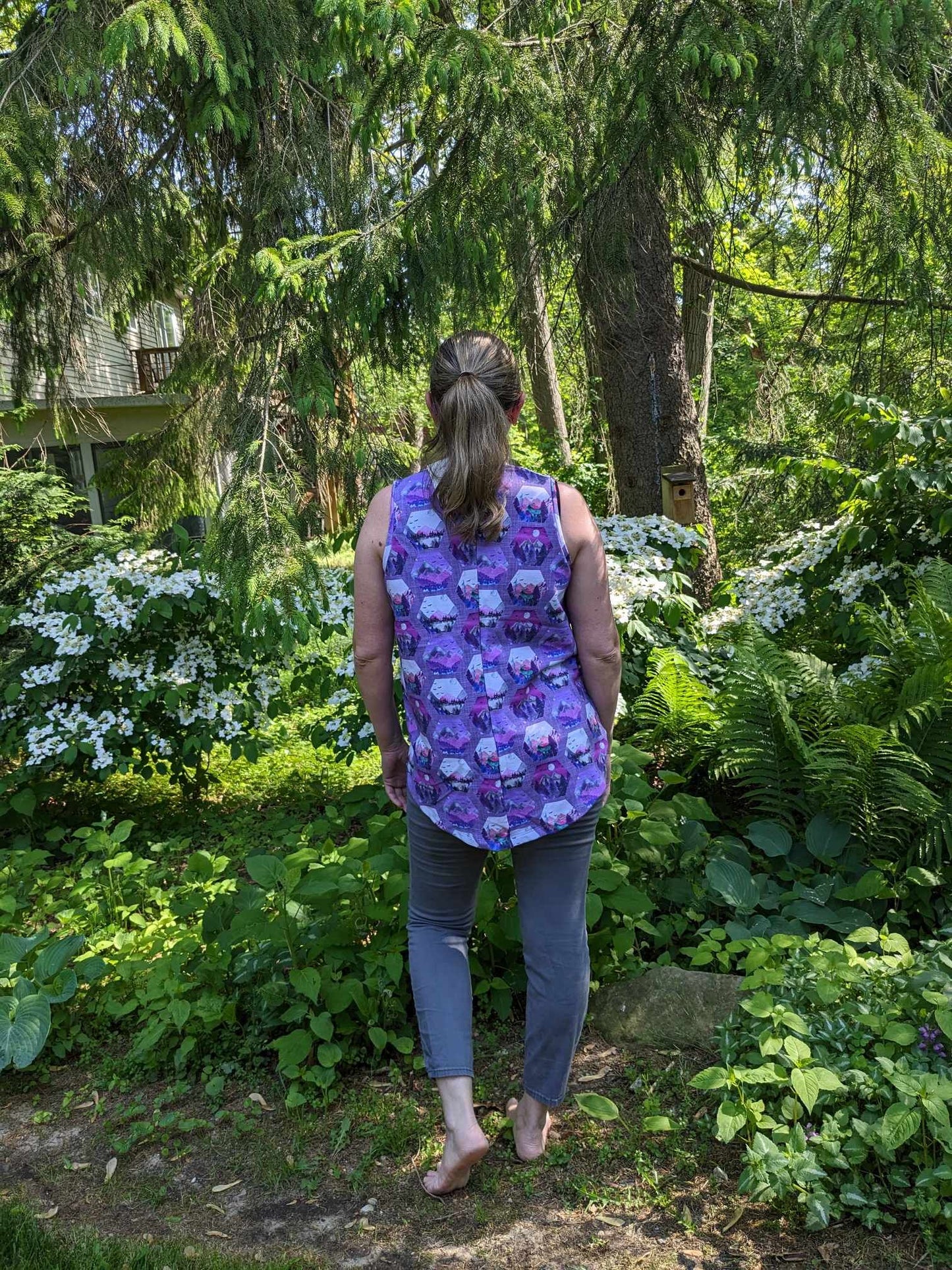 Curved Tank Top