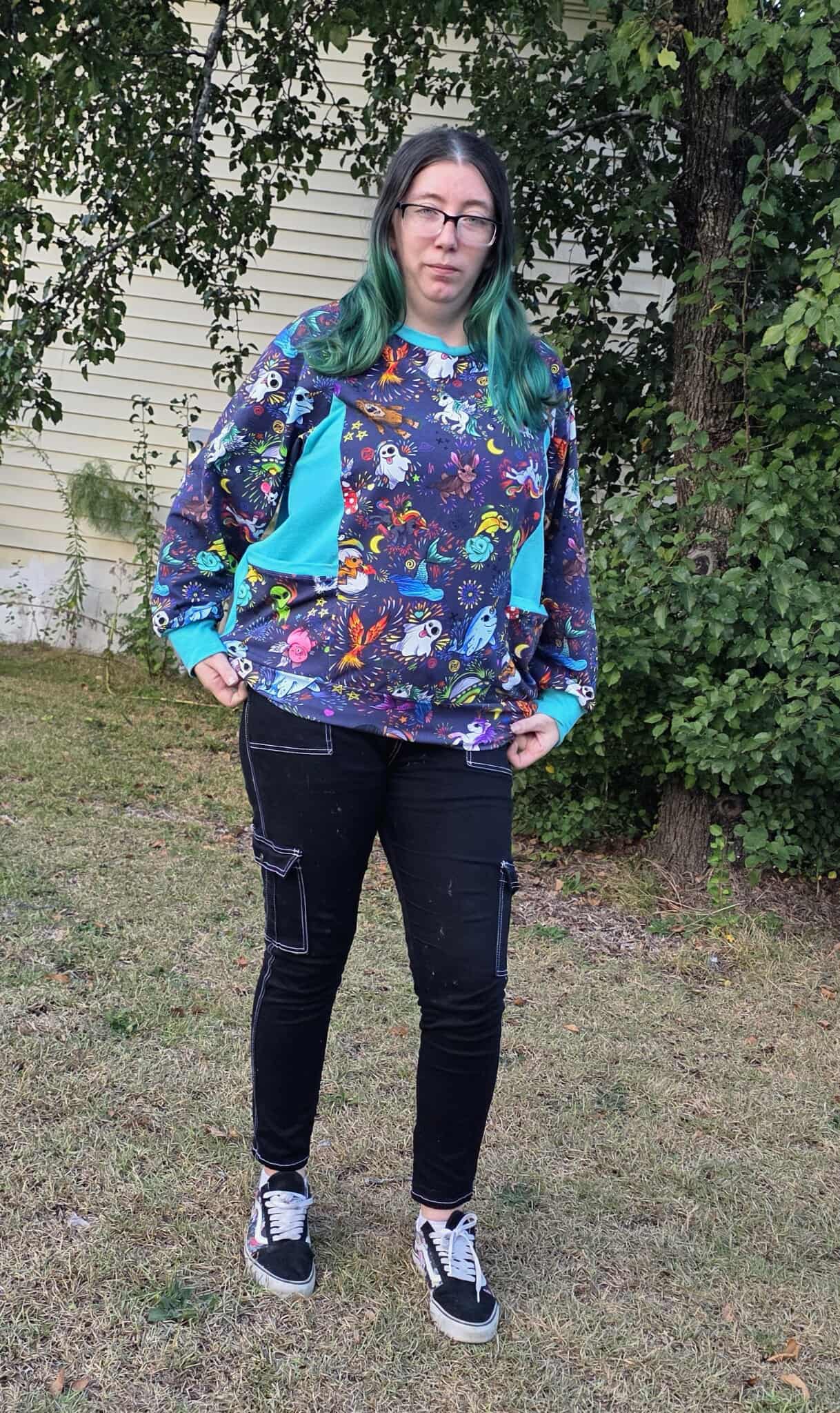 Sweatshirt with Pockets (Unisex Oversized)