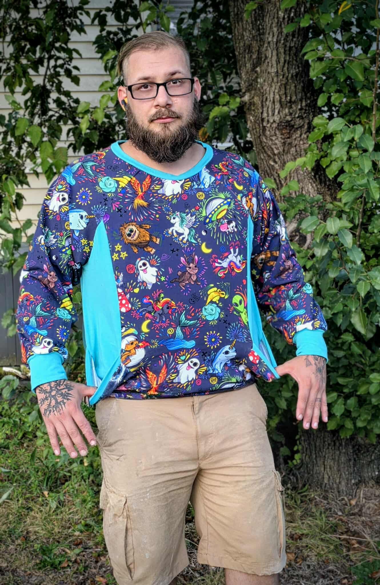 Sweatshirt with Pockets (Unisex Oversized)
