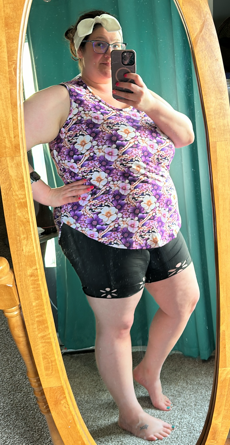 Curved Tank Top