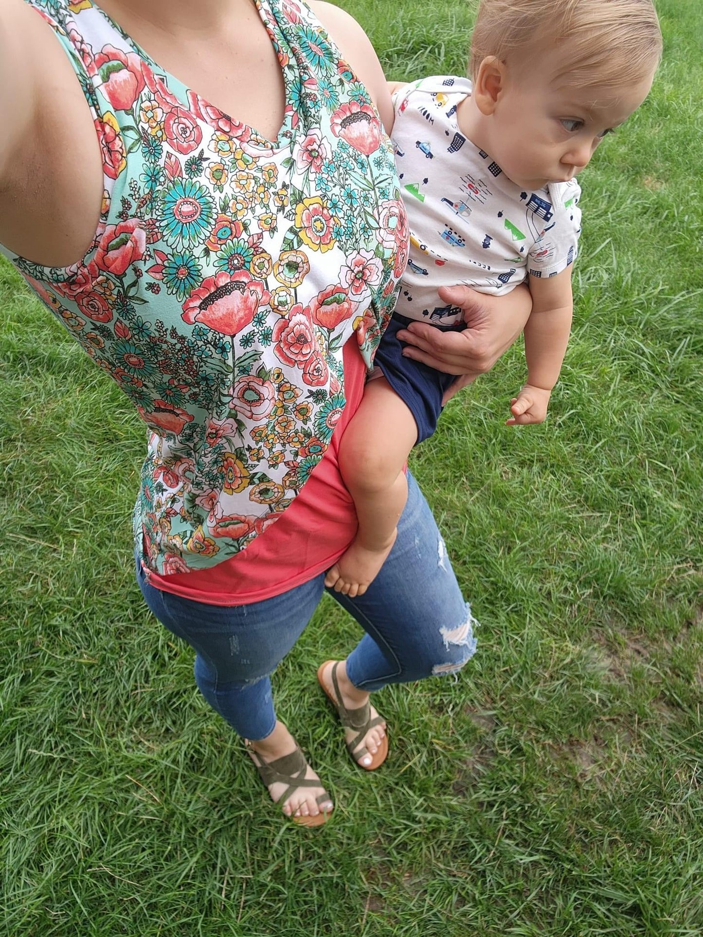 Nursing Petal Top