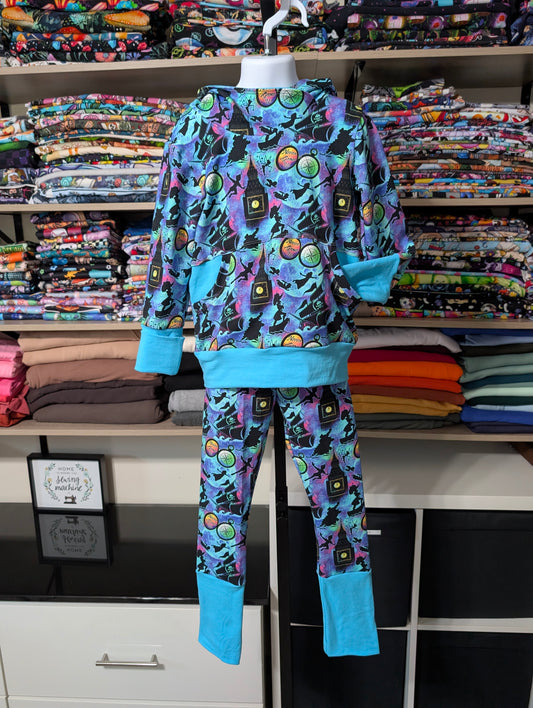 3-6y GWM Hoodie/Jogger to Leggings Set
