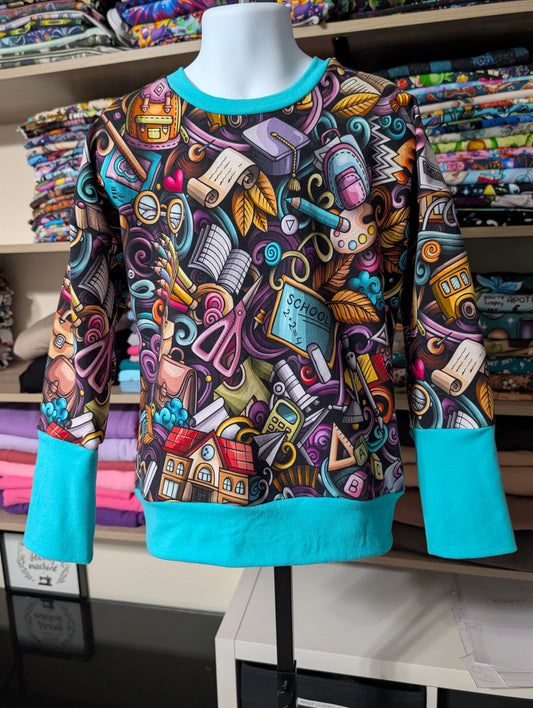 3-6y Long Sleeve Dolman