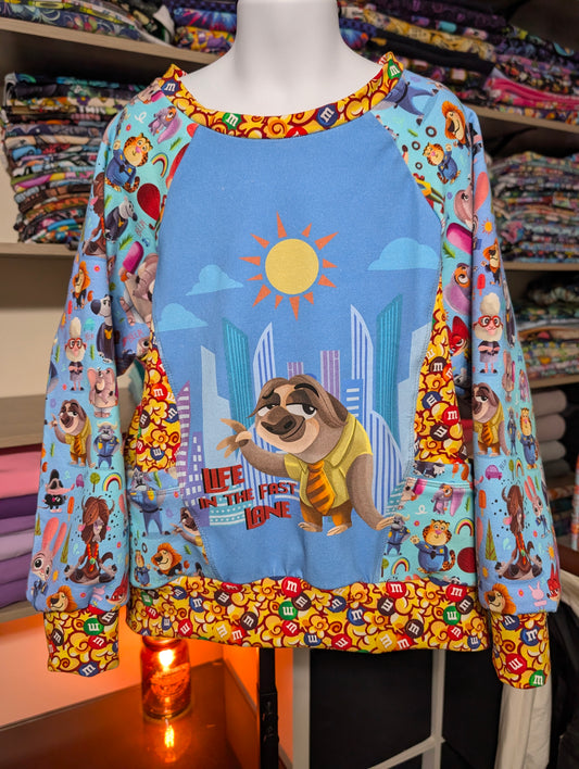 6y Oversized Pocket Sweater