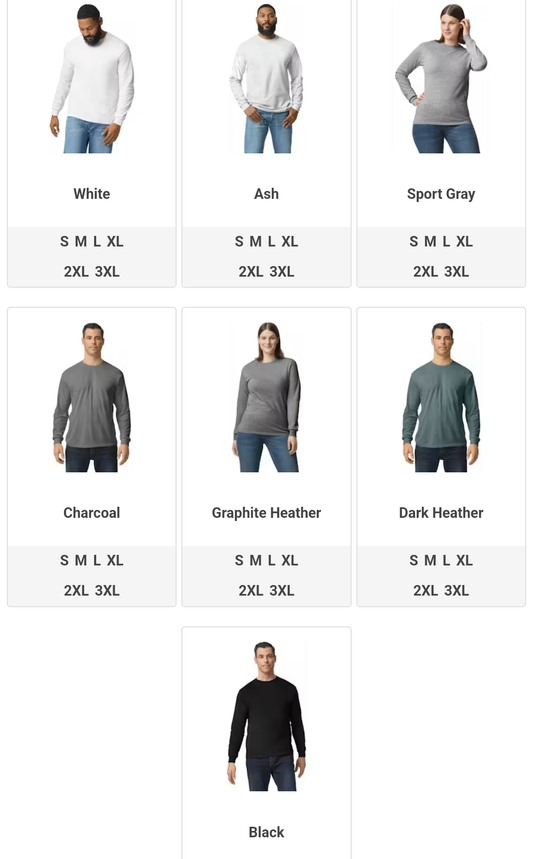 Unisex Long Sleeve Shirt