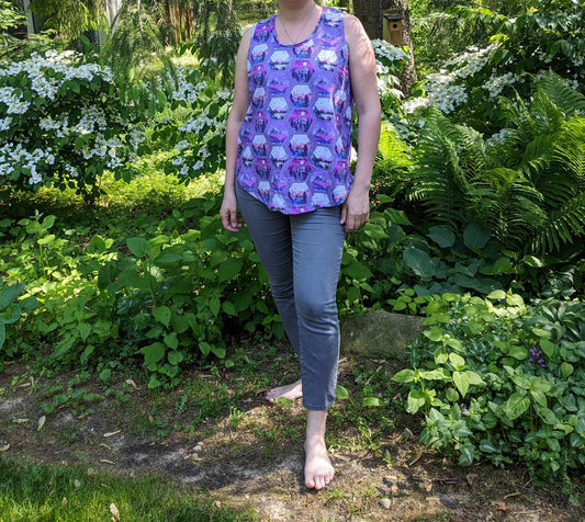 Curved Tank Top