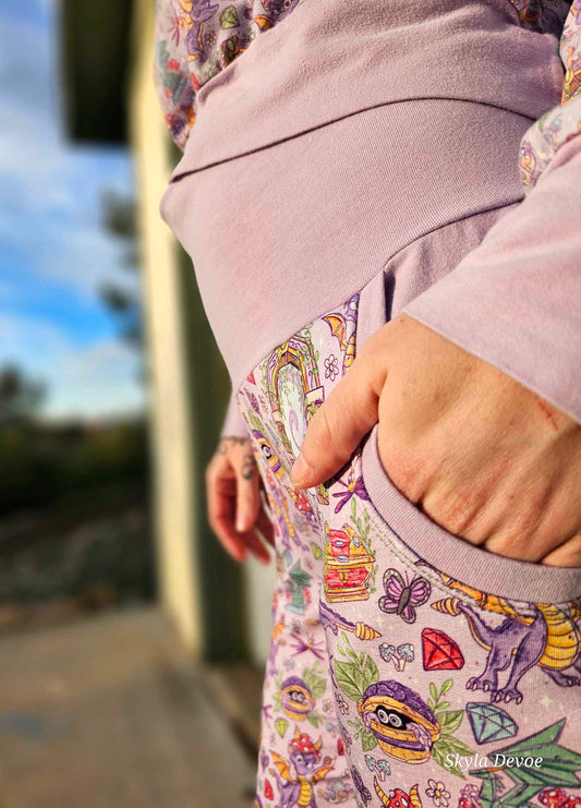 High Waisted Joggers with Pockets