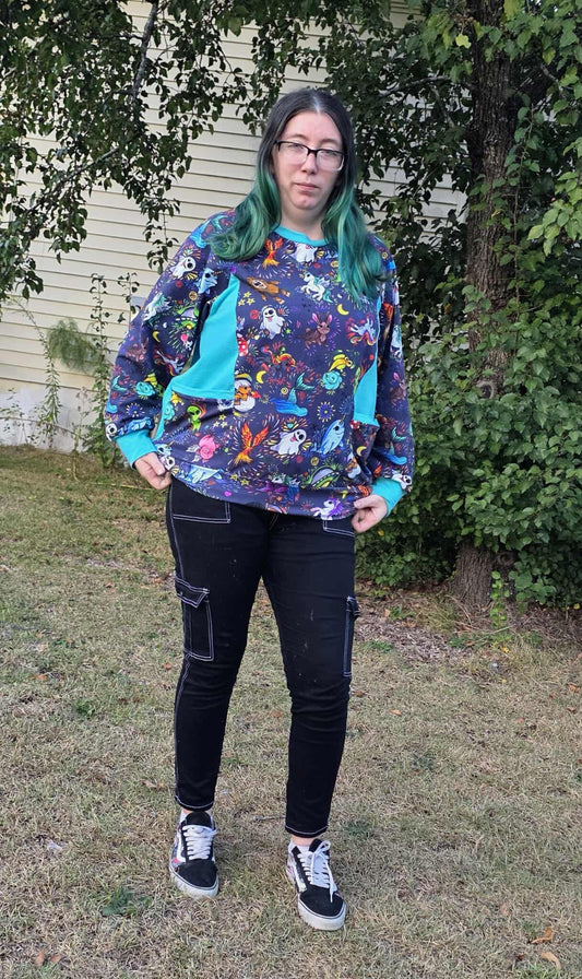 Sweatshirt with Pockets (Unisex Oversized)